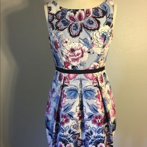 Adrianna Patel Knee length floral dress